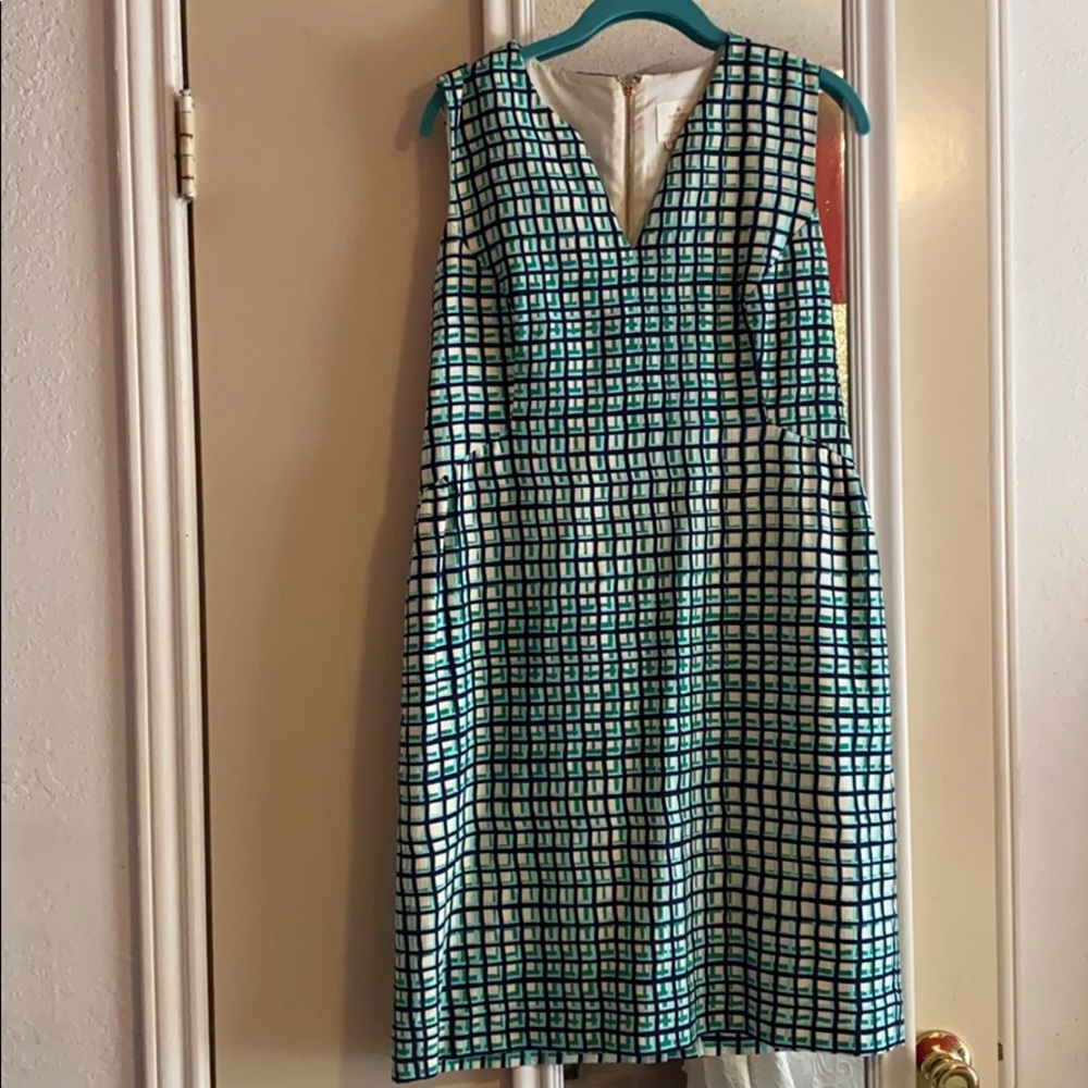 Kate Spade ♠️ grid dress